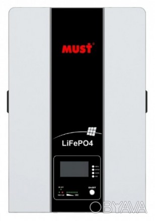 
Аккумуляторная батарея LiFePO4 MUST LP16-48200, 51.2 В 200 А*ч (4000 циклов при. . фото 1