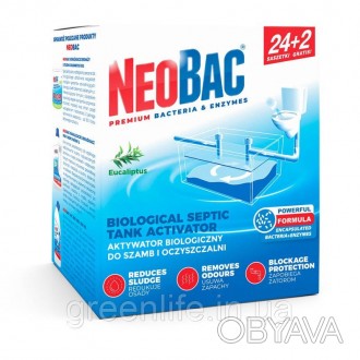 NeoBac Активатор для очисних споруд 24+2 саше 650г
 
ПРОСТЕ дозування - САШЕ | В. . фото 1