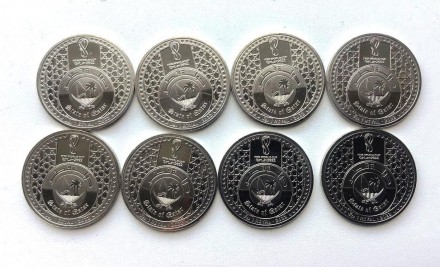 Ціна за 8 монет (монет без капсул)
Тираж: 100000.000
Матеріал: мідно-нікелевий с. . фото 3