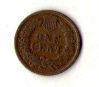 США 1 цент 1907 рік №1325. . фото 3
