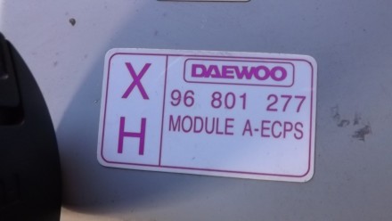 Модуль датчик a-ecps Chevrolet Epica 96801277
Відправка по передоплаті
Вживані. . фото 4