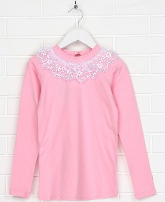 Эта детская розовая блуза создана для того, чтобы придавать вашей дочери изыскан. . фото 2