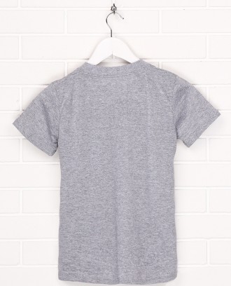 Эта базовая серая футболка отличается своей простотой и изысканностью. Изготовле. . фото 3
