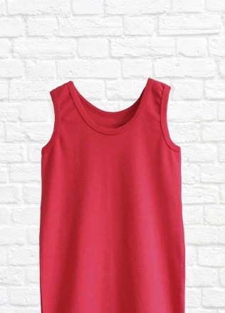 Д395-16 червона
Платье для девочек однотонно красное, хлопковое. Прекрасный вари. . фото 3