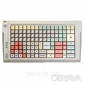 POS-клавіатура LPOS-128
Програмованих клавіш: 128 шт.
Рівні розкладок: 4, живлен. . фото 1