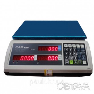 Настільні ваги без стійки CAS ER Plus E
на 6 кг, 15 кг, 30 кг
Електронні торгові. . фото 1
