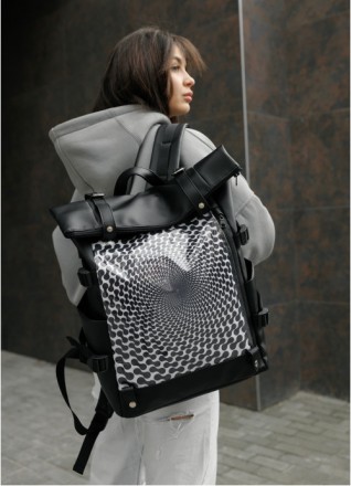Рюкзак колекції Roll створений для потреб міста: прогулянок, роботи, навчання, с. . фото 4