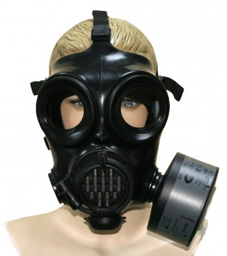 Противогаз-маска ОМ-90 с фильтром OF-07 M (А2В2Е1SXP3DR ) обеспечивает надежную . . фото 5