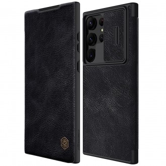  Шкіряний чохол книжка Nillkin Qin Pro Leather Case для Samsung Galaxy S23 Ultra. . фото 2