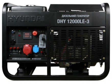 Назначение генератора Hyundai DHY 12000LE-3
Генератор Hyundai DHY12000LE может б. . фото 2
