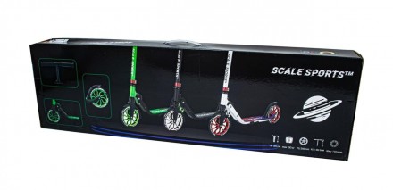 
Самокат двухколесныйна амортизаторахScooter Scale Sports SS-17разработан для по. . фото 4