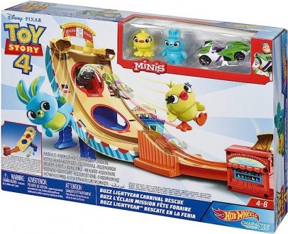Игровой набор Hot Wheels История игрушек 4 Disney Pixar Toy Story Buzz
 
Любимый. . фото 7