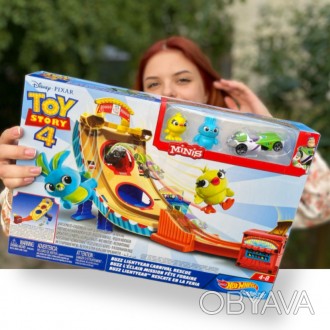 Игровой набор Hot Wheels История игрушек 4 Disney Pixar Toy Story Buzz
 
Любимый. . фото 1