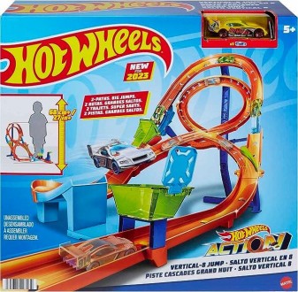 Ігровий набір Гот Вілс Toy Car Track Set with Figure-8 Jump & 1:64 Scale Car
 
В. . фото 7