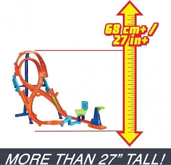 Ігровий набір Гот Вілс Toy Car Track Set with Figure-8 Jump & 1:64 Scale Car
 
В. . фото 6