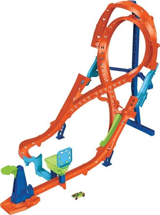 Ігровий набір Гот Вілс Toy Car Track Set with Figure-8 Jump & 1:64 Scale Car
 
В. . фото 3