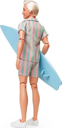 Лялька Кен Барбі Райан Гослінг у ролі Кена з дошкою для серфінгу Barbie The Movi. . фото 8