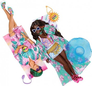 Лялька Кен Барбі Екстра серія Подорож Пляжний відпочинок Travel Ken Doll 
 
Приг. . фото 5