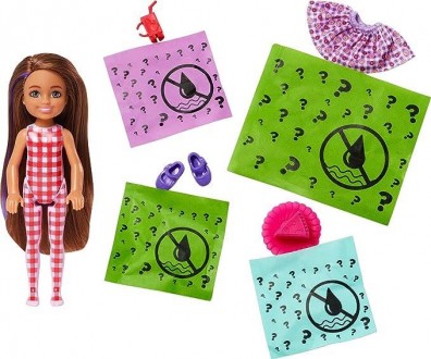 Челсі та друзі Кольорове перевтілення Пікнік Barbie Color Reveal Chelsea Picnic . . фото 5