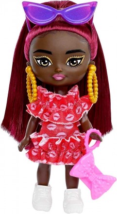 Кукла Barbie Extra Mini Minis с бордовыми волосами
 
Откройте для себя великолеп. . фото 3