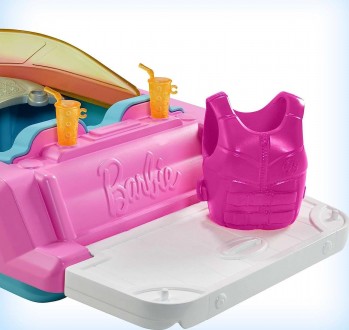  
 Игровой набор Катер с куклой Барби и щенком Barbie Doll Boat Playset with Pet. . фото 3