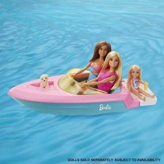  
 Игровой набор Катер с куклой Барби и щенком Barbie Doll Boat Playset with Pet. . фото 6