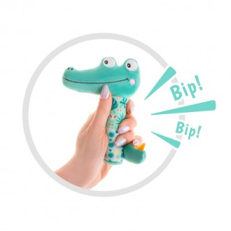 Плюшевая іграшка КрокодилМ'яка плюшева іграшка Крокодил виготовлена з приємного . . фото 3