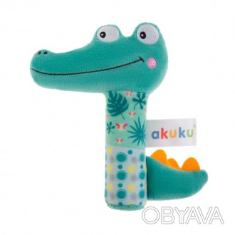 Плюшевая іграшка КрокодилМ'яка плюшева іграшка Крокодил виготовлена з приємного . . фото 1