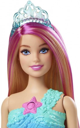 Кукла-русалка Barbie Светящийся хвостик Дримтопия 
 
Кукла-русалка с волшебной п. . фото 5