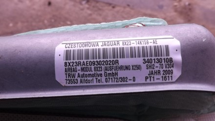 Шторка подушка безопасности Jaguar xf x250 34013010B 34013011B
Ціна вказана за . . фото 6