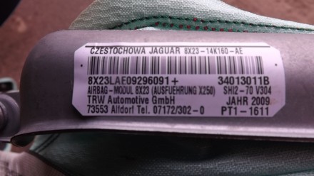 Шторка подушка безопасности Jaguar xf x250 34013010B 34013011B
Ціна вказана за . . фото 3