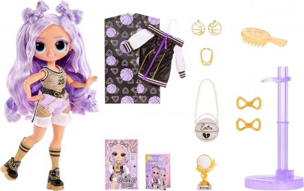 Кукла L.O.L Surprise Sports Fashion Doll Sparkle Star 
 
Спаркл Стар — чемпионка. . фото 3