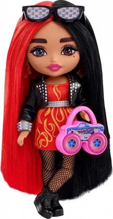 Лялька Леді-рокстар Barbie Extra Minis Doll 
 
Лялька Barbie Extra minis Леді-ро. . фото 2
