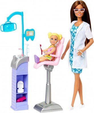 Игровой набор Барби Дантист Barbie Careers Dentist
 
Заходите на осмотр и будьте. . фото 5