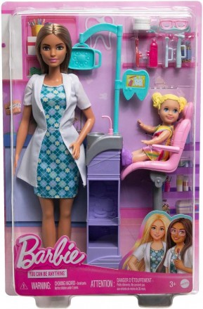 Игровой набор Барби Дантист Barbie Careers Dentist
 
Заходите на осмотр и будьте. . фото 2