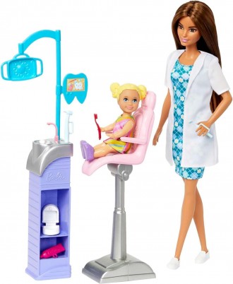 Игровой набор Барби Дантист Barbie Careers Dentist
 
Заходите на осмотр и будьте. . фото 3