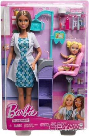 Игровой набор Барби Дантист Barbie Careers Dentist
 
Заходите на осмотр и будьте. . фото 1