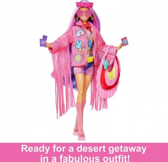 Кукла Барби Радуга Barbie Extra Fly 
 
 Каждая кукла поставляется с аксессуарами. . фото 3