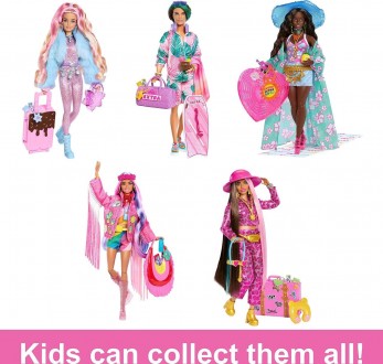 Кукла Барби Радуга Barbie Extra Fly 
 
 Каждая кукла поставляется с аксессуарами. . фото 6