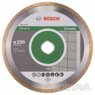 В Укрсервисе можно купить алмазный диск BOSCH 200*25,4*5*1,6мм керамика/плитка e. . фото 1