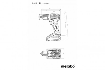 Основні переваги Metabo BS 18 L BL:
	3 роки- Повна гарантія на весь механізм
	60. . фото 3