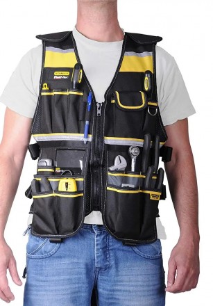 STANLEY FatMax Tool Vest - зручний робочий одяг, що підходить як для чоловіків, . . фото 5