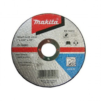 Диск відрізний по металу Makita (180x2.5x22.2 мм) (D-18683). Винница. фото 1 Диск відрізний по металу Makita (180x2.5x22.2 мм) (D-18683). Винница. фото 1