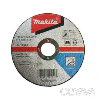 Відрізні диски Makita спроектовані для забезпечення ефективного і швидкого різан. . фото 1