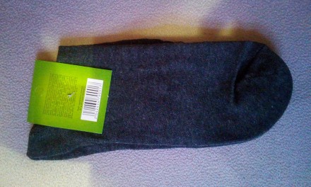  Носки мужские Amigо темно-серые однотонные, размер 29 (44-45) универсальный. Пр. . фото 2