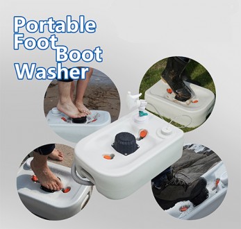 Портативный (передвижной) прибор для мытья ног или обуви. CHH-7710. 
Специальный. . фото 3