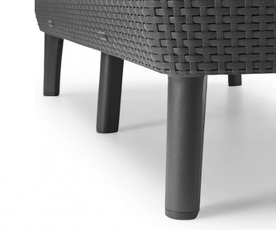 
 Комплект мебели Keter Salemo 3 seater set 253239 графит - современный дизайн, . . фото 8