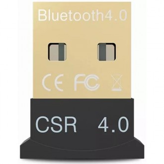 Компактный Bluetooth-адаптер, подключаемый к USB-порту. Поддерживая версию станд. . фото 2
