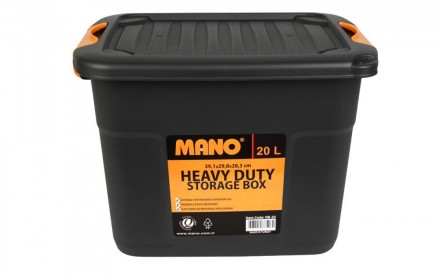 MANO NB-20 - місткий пластиковий контейнер для зручного зберігання будь-яких інс. . фото 2