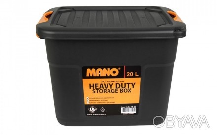 MANO NB-20 - місткий пластиковий контейнер для зручного зберігання будь-яких інс. . фото 1